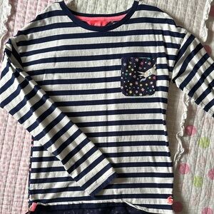 Joules Navy Star Patterned Shirt